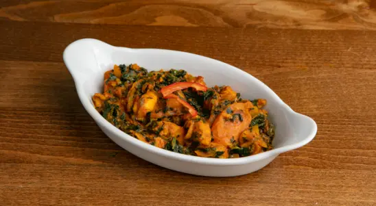 22A. King Prawn Saag 🌶🌶 - Number One Delivery in Upper Tooting SW17