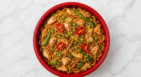 Chicken Yakisoba