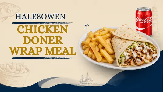 Chicken Doner Wrap Meal