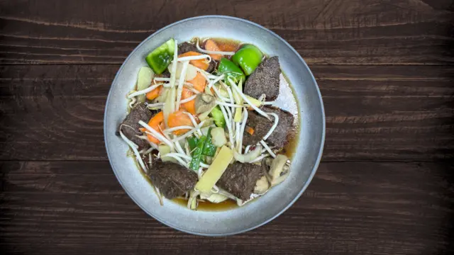 Vegan Beef with Mixed Vegetables🍃