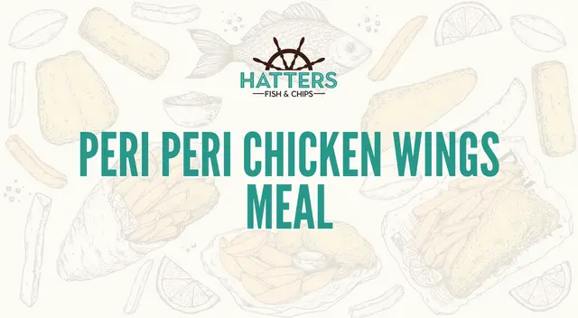 Peri Peri Chicken Wings Meal