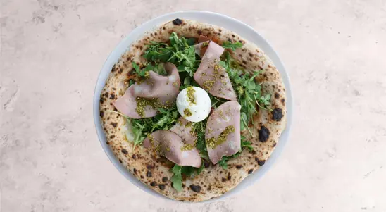 Pistachio Mortadella - Pizza Collection in Stamford Hill N16