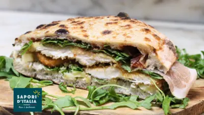 Puccia Homemade Panini Milanese 1/2