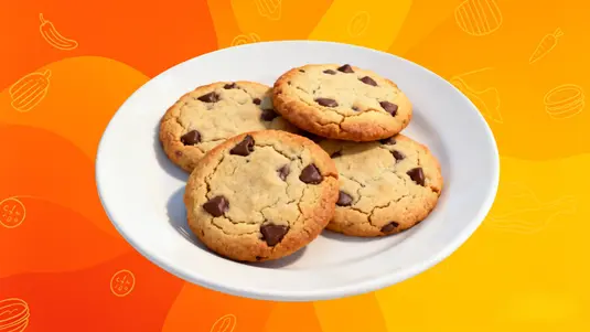 4 Warm Cookies