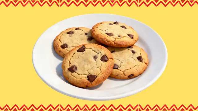 4 Warm Cookies
