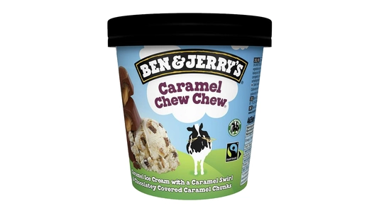 Ben & Jerry's - Caramel Chew Chew 500ml - Grill Delivery in Hackney E8