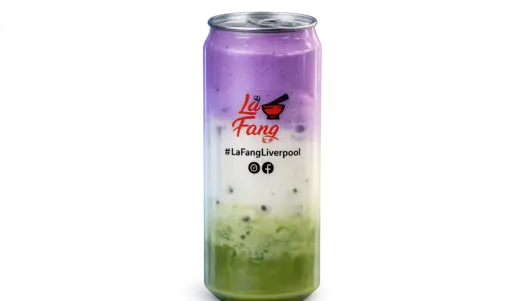 Ube Foam Matcha Latte