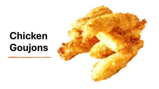 6 Chicken Goujons - Ice Cream Delivery in Freezy Water EN3