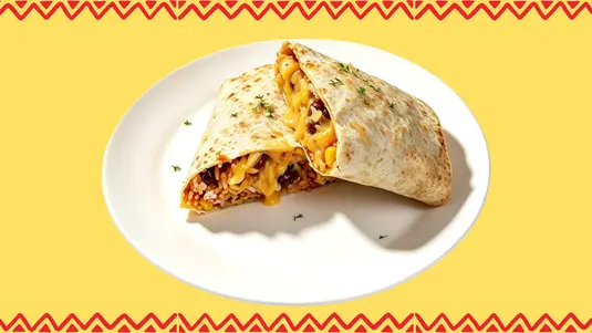 Black beans, red kidney beans, sweetcorn, rice and chipotle sauce with cheese — collection in Avery Hill SE9