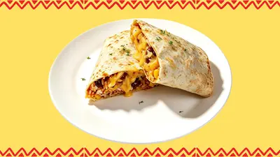 Veggie Burrito with Cheese  (original style, toasted)