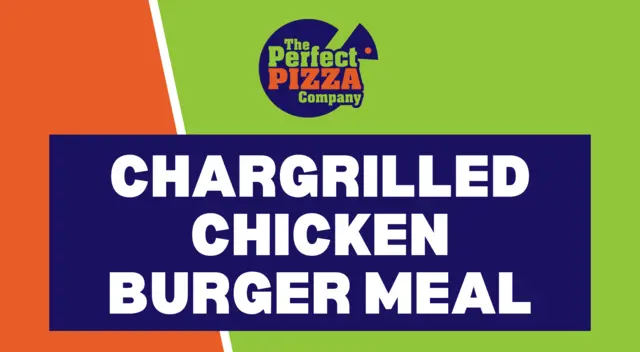 Chargilled Chicken Burger Meal