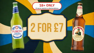 2 for £7 Beers