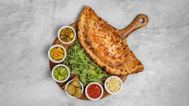 Veggie Sizzler Calzone