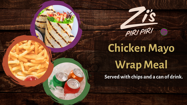 Chicken Mayo Wrap Meal