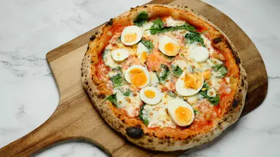 Pizza Spinach