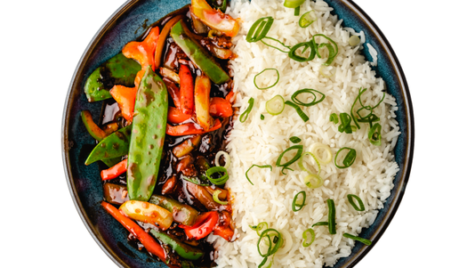 Firecracker Rice Bowl - Veg & Tofu 🍃 - Tuk Tuk Delivery in Monks Gate RH13